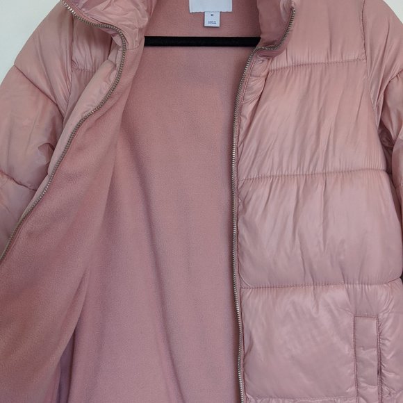 Pink puffer jacket - Picture 2 of 6